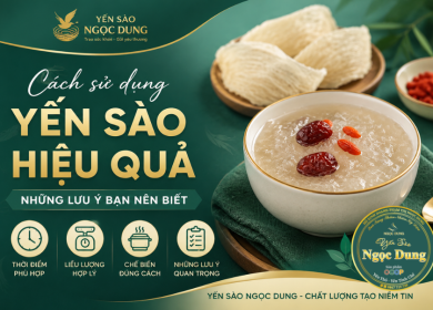 C&aacute;ch sử dụng yến s&agrave;o để hấp thu dinh dưỡng tốt nhất
